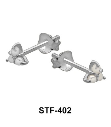 Silver Studs Earrings STF-402