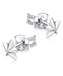 Star Silver Studs Earrings STF-423s