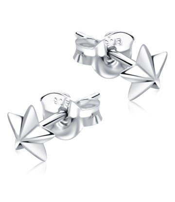 Star Silver Studs Earrings STF-423s