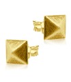 Pyramid Shaped Stud Earrings STF-425(OX)