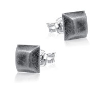 Pentagonal Stud Earrings STF-427-OX