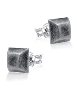 Pentagonal Stud Earrings STF-427-OX