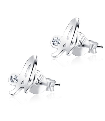 Stud Earring A Shape STL-A