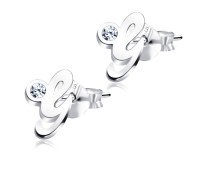 Stud Earring G Shape STL-G