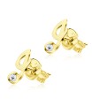 Stud Earring I Shape STL-I