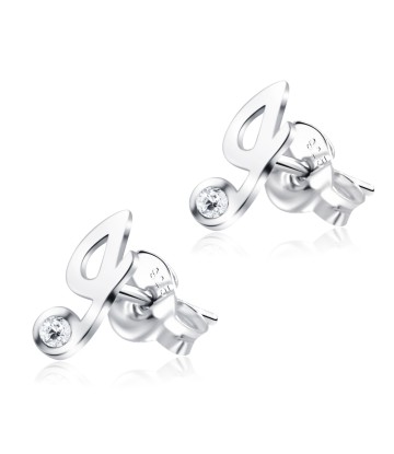 Stud Earring I Shape STL-I