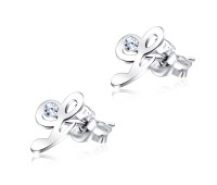 Stud Earring L Shape STL-L