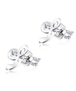 Stud Earring L Shape STL-L