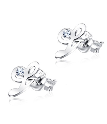 Stud Earring L Shape STL-L