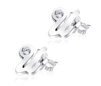 Stud Earring U Shape STL-U