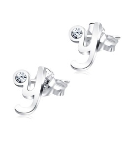 Stud Earring Y Shape STL-Y