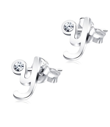 Stud Earring Y Shape STL-Y