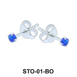Opal Stud Earrings STO-01