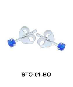 Opal Stud Earrings STO-01