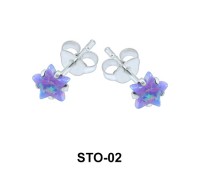Opal Stud Earrings STO-02