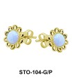 Opal Stud Earrings STO-104