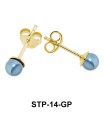 Stud Earring Nice Pearl STP-14