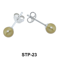 Stud Earring Color Pearl STP-23