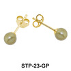 Stud Earring Color Pearl STP-23