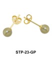 Stud Earring Color Pearl STP-23