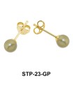 Stud Earring Color Pearl STP-23