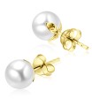 Stud Earring Pearl 8mm STP-52-8