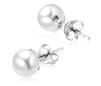 Stud Earring Pearl 8mm STP-52-8