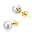 Stud Earring Cute Pearl 8mm STP-62-8