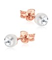 Pearl with Stone Stud Earring STPJ-40