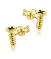Screw Shaped Stud Earrings STS-100