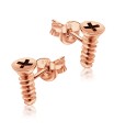 Screw Shaped Stud Earrings STS-100