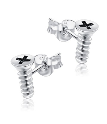 Screw Shaped Stud Earrings STS-100