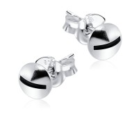 Slit Balls Shaped Stud Earrings STS-101s