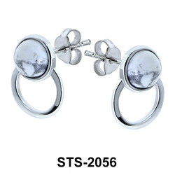 Marble Stud Earrings STS-2056