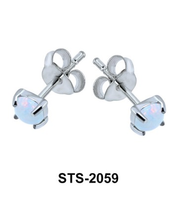 Opal Stud Earrings STS-2059