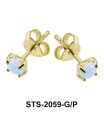 Opal Stud Earrings STS-2059
