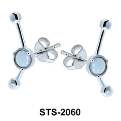 Opal Stud Earrings STS-2060