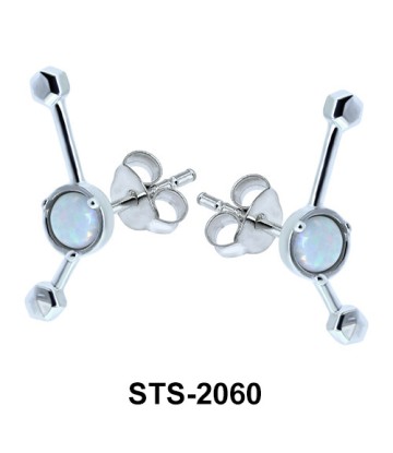 Opal Stud Earrings STS-2060