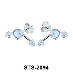 Opal Stud Earrings STS-2094