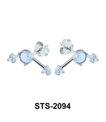 Opal Stud Earrings STS-2094