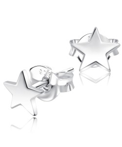 Bigger Star Shaped Stud Earrings STS-215