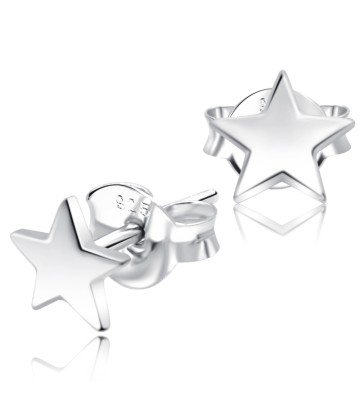 Bigger Star Shaped Stud Earrings STS-215