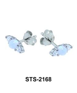 Opal Stud Earrings STS-2168