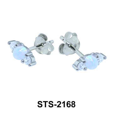 Opal Stud Earrings STS-2168