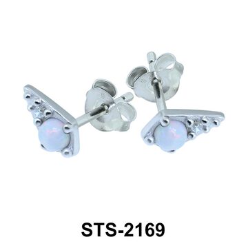 Opal Stud Earrings STS-2169