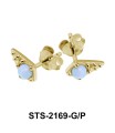 Opal Stud Earrings STS-2169