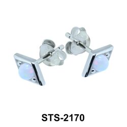 Opal Stud Earrings STS-2170