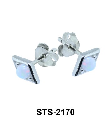 Opal Stud Earrings STS-2170