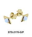 Opal Stud Earrings STS-2170