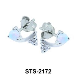 Opal Stud Earrings STS-2172